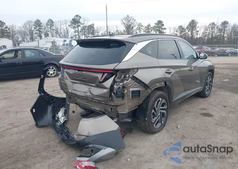 2025 Hyundai Tucson Hybrid Limited from USA, damaged, VIN KM8JEDD10SU387527